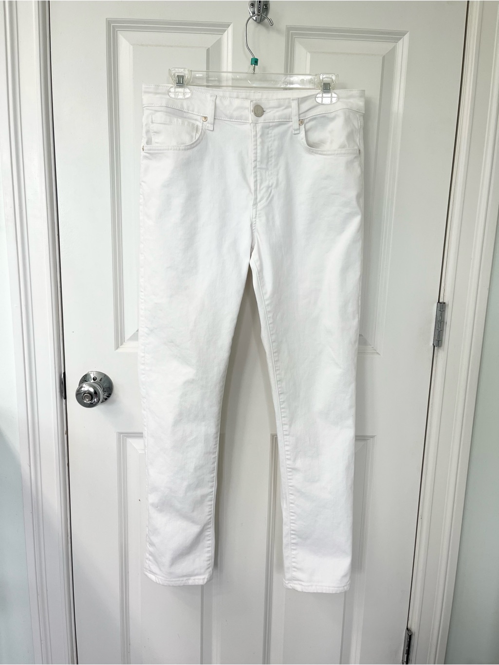 Monfrere White Skinny Jeans Men’s 31